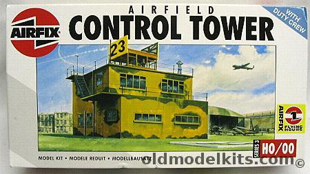 Airfix 1/76 TWO Airfield Control Tower - WWII, 03380 plastic model kit
